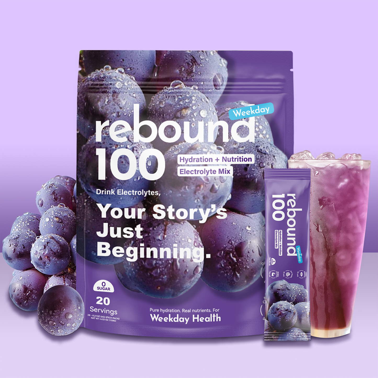 Rebound 100 - Grape Weekday Edition