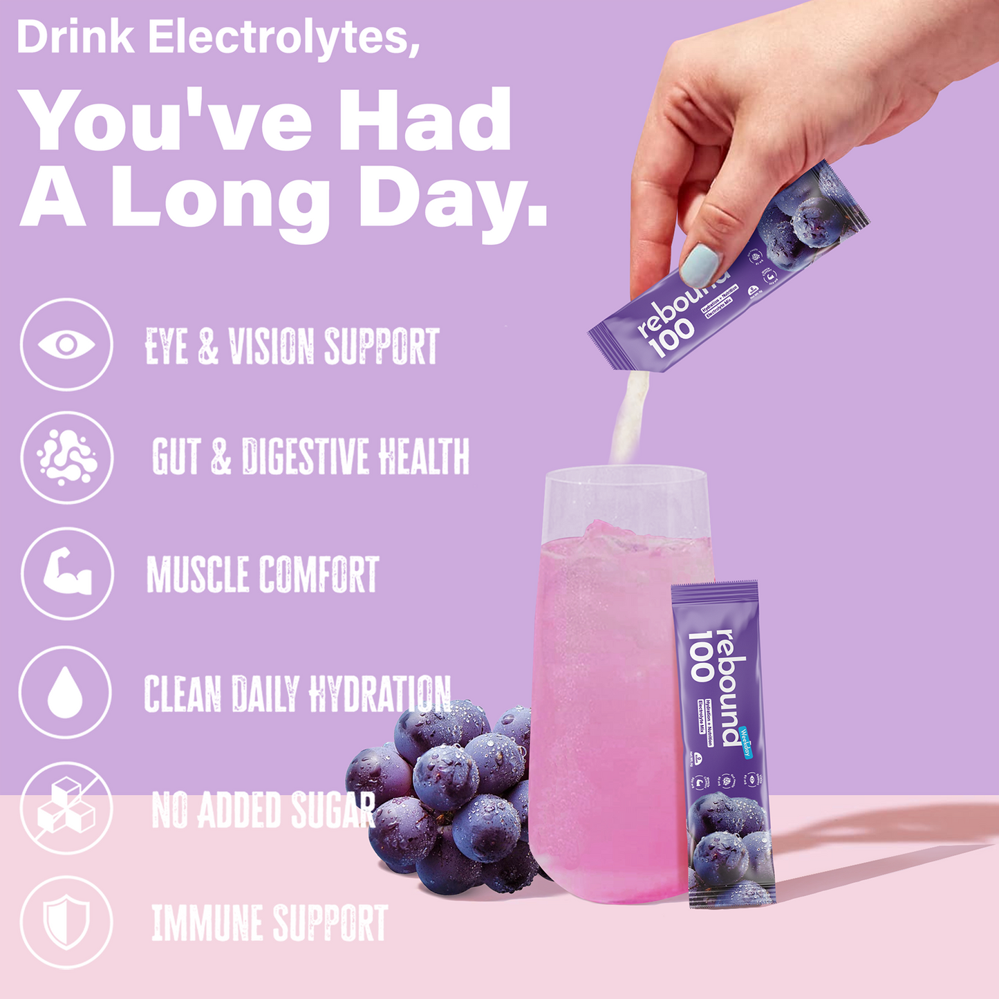 Rebound 100 - Grape Weekday Edition