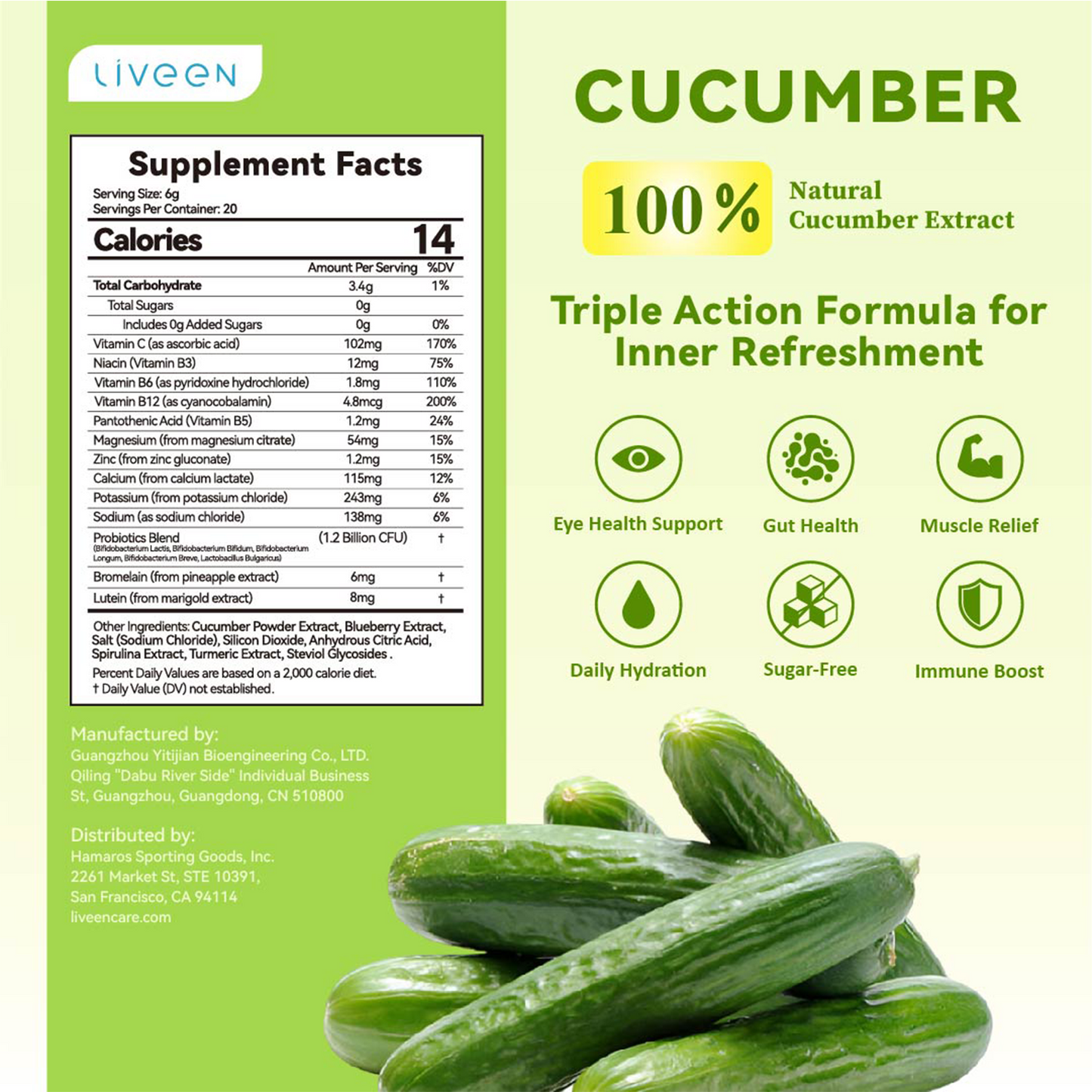 Rebound 100 - Cucumber Weekday Edition