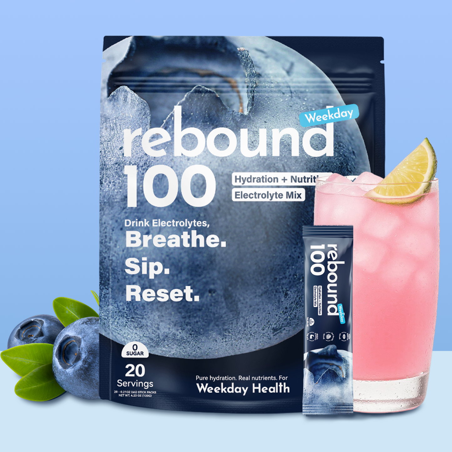 rebound 10Rebound 100 - Blueberry Weekday Edition0