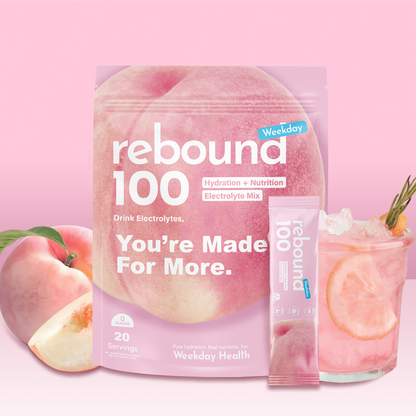 Rebound 100 - White Peach Weekday Edition