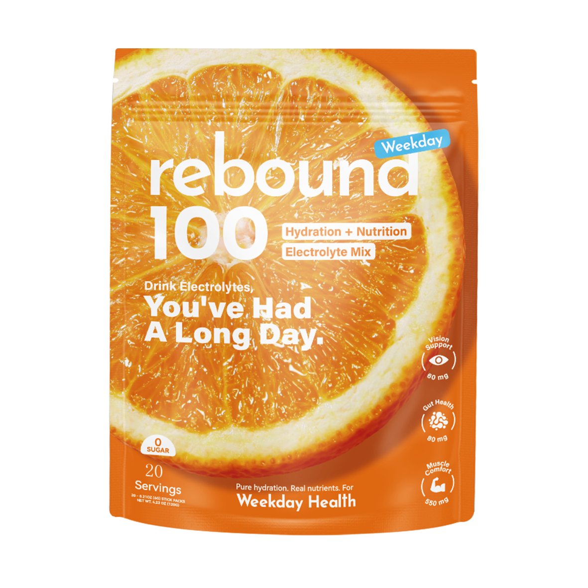 Rebound 100 - Orange Weekday Edition