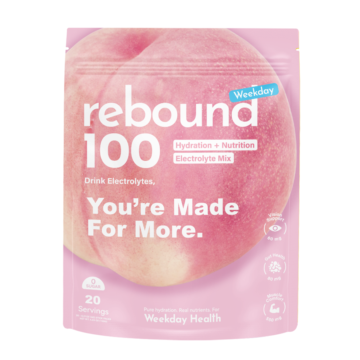 Rebound 100 - White Peach Weekday Edition
