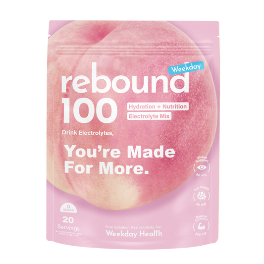 Rebound 100 - White Peach Weekday Edition